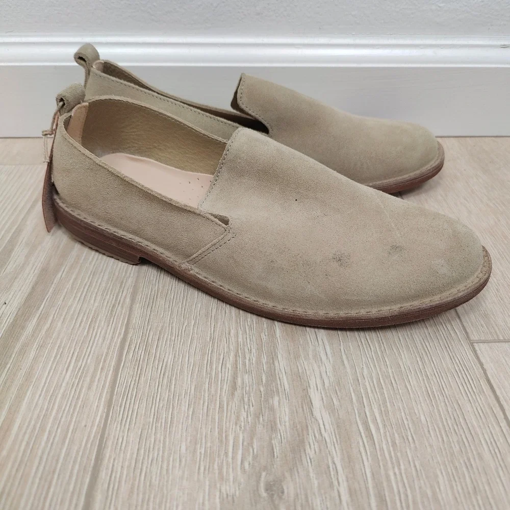 Astorflex 1820 Patnoflex Shoes Mens 41 Beige Suede Slip On Loafers Made In Italy